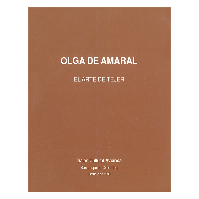 Olga de Amaral: El arte de tejer, 1993
