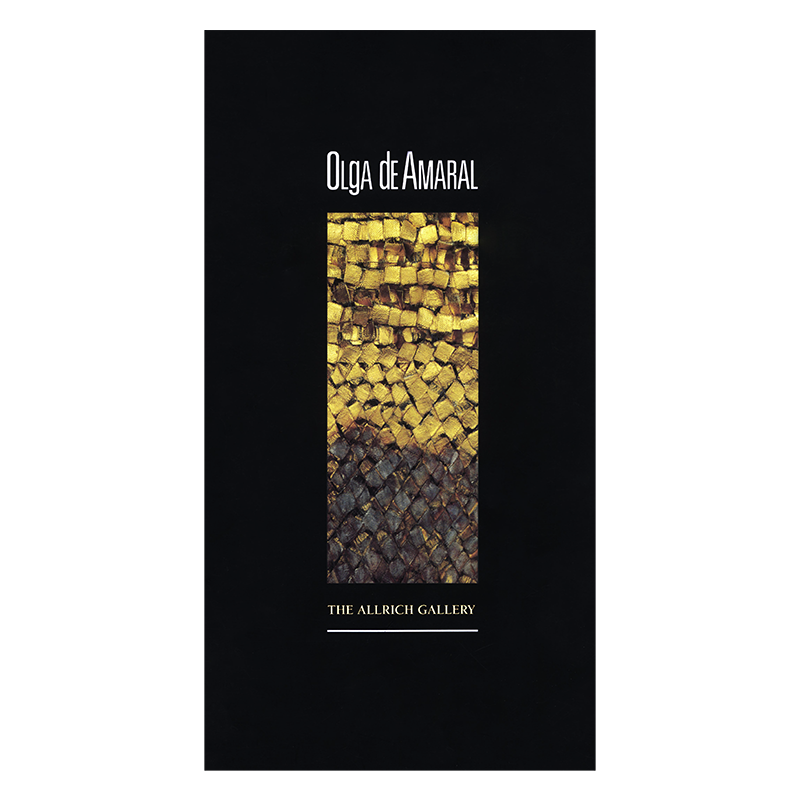 Olga de Amaral: tapestries from the Moonbasket and Montana series, 1989