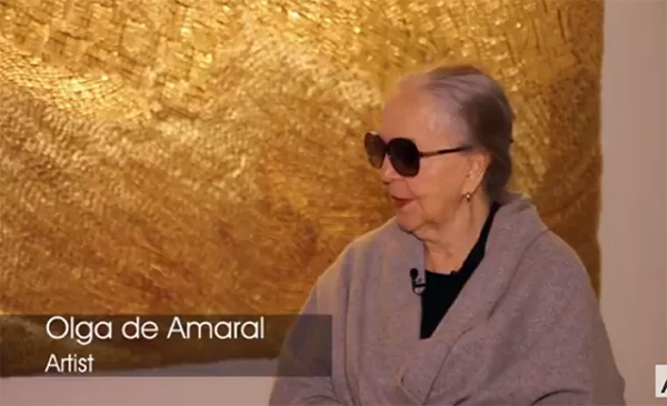 Olga de Almaral's Shimmering Textiles on View in London · Louise Blouin Foundation · Blouin Artinfo · 2013