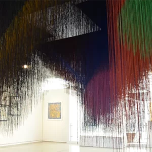 Olga de Amaral y Jim Amaral: Color Sombra y Tiempos del Nunca · Galería La Cometa · 2015