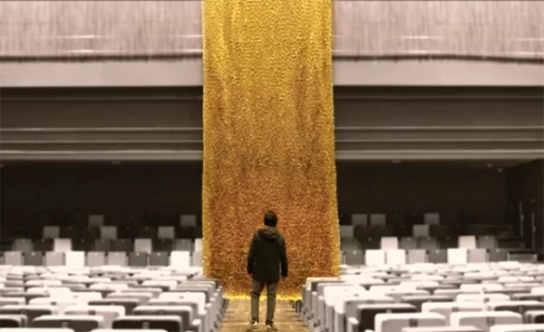 Olga de Amaral: Moon basket 50 · Galería La Cometa · 2016