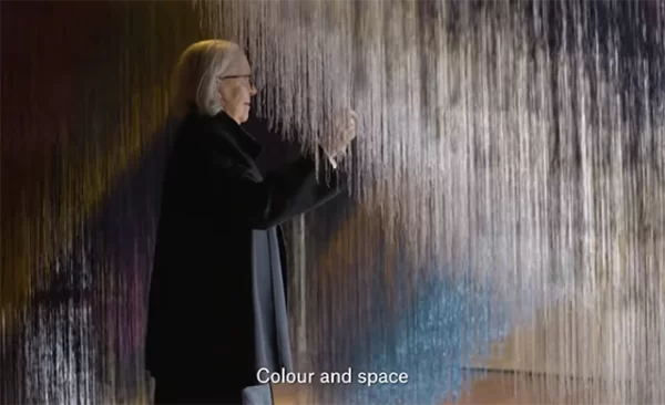 Studio Visit with Artist Olga de Amaral · Christie's · 2019