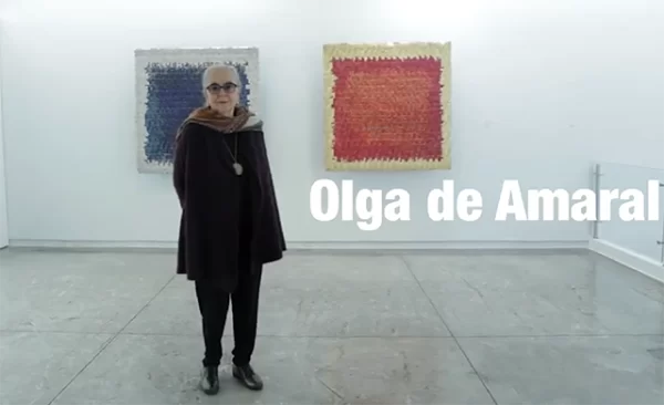 Olga de Amaral · Galería La Cometa · 2019